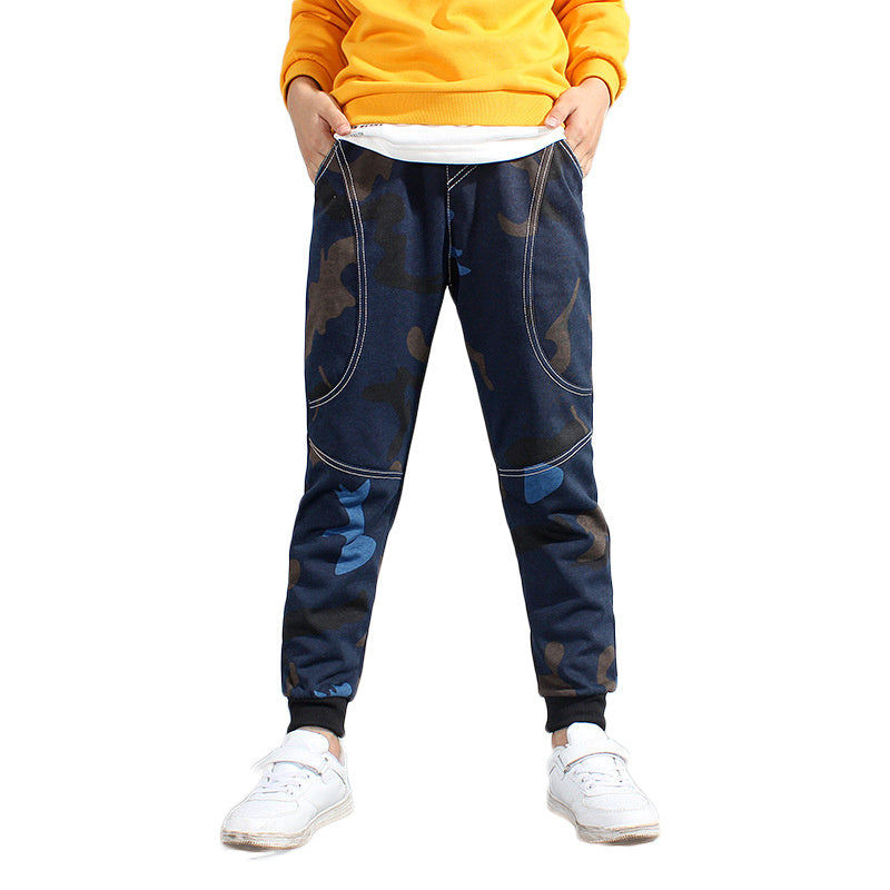 Pantalons de sport décontractés en pur coton pour enfants, nouvelle collection printemps et automne