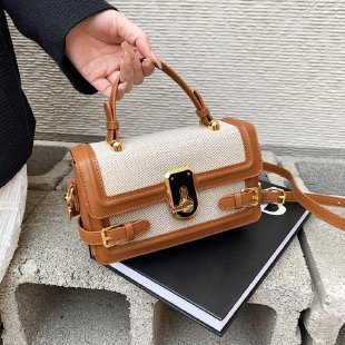 Printemps été petit sac à bandoulière carré à une épaule