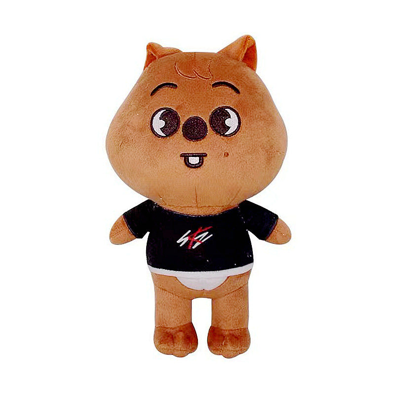Poupée en peluche Stray Children Leeknow Hyunjin, cadeau