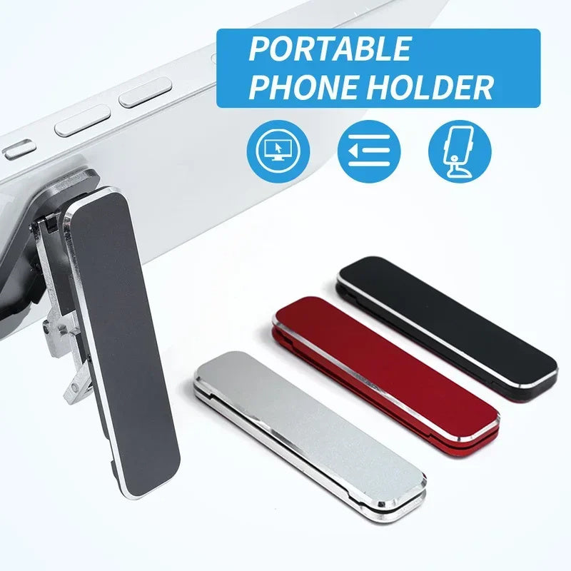 Mini soporte plegable para teléfono móvil, palo perezoso Universal, soporte Invisible portátil para teléfono móvil