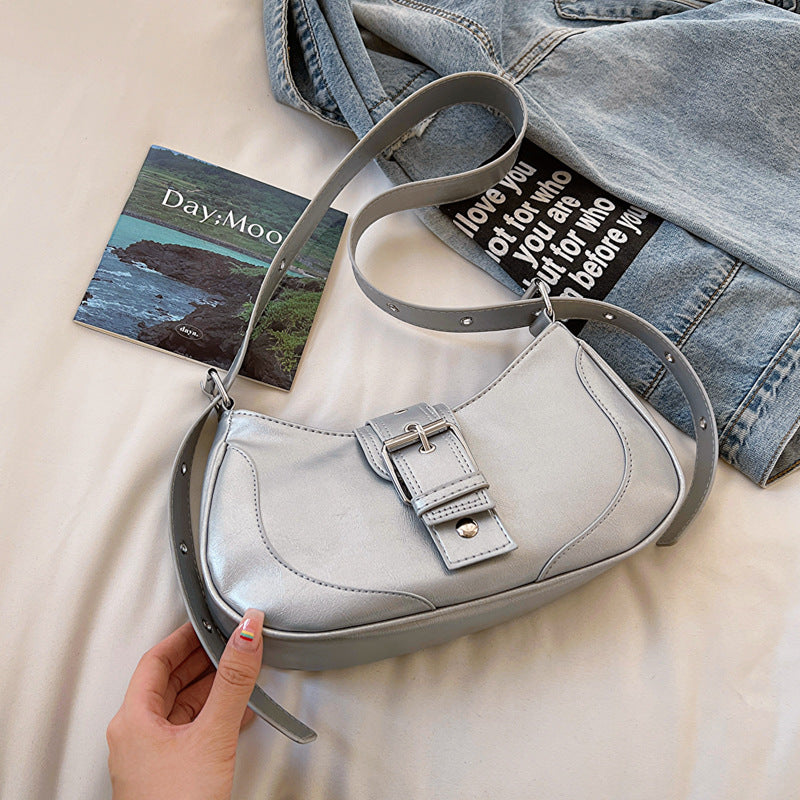 Sac à bandoulière Simple et décontracté pour femmes, mode rétro d'été sous les bras