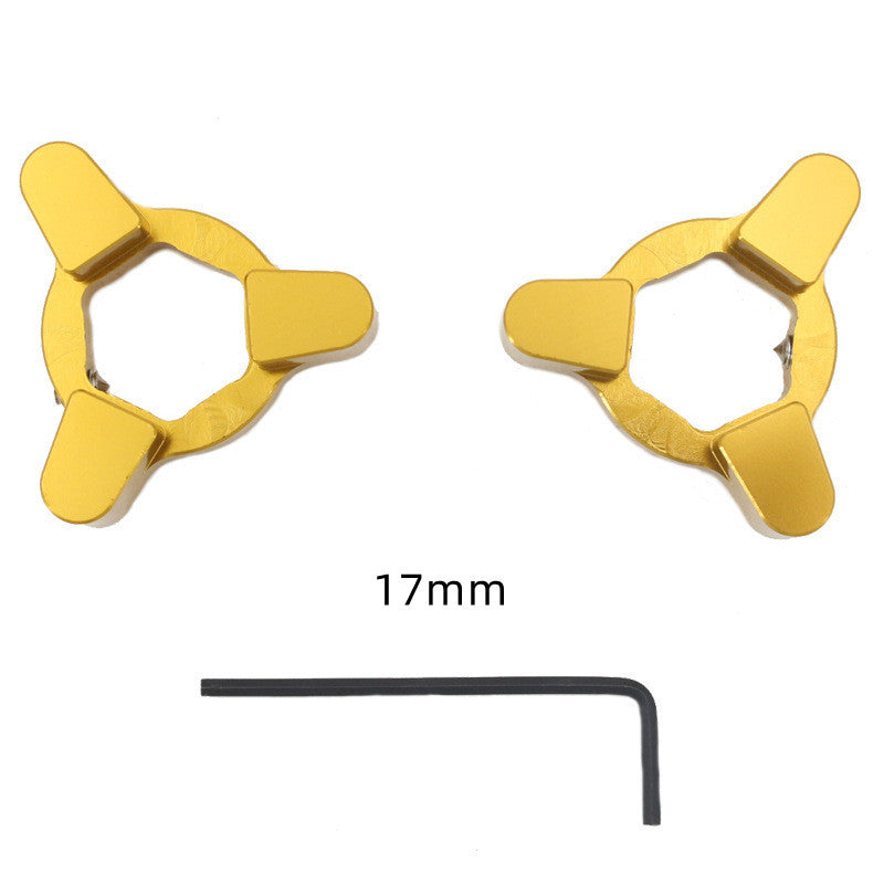 Vis de réglage de l'amortisseur avant de moto