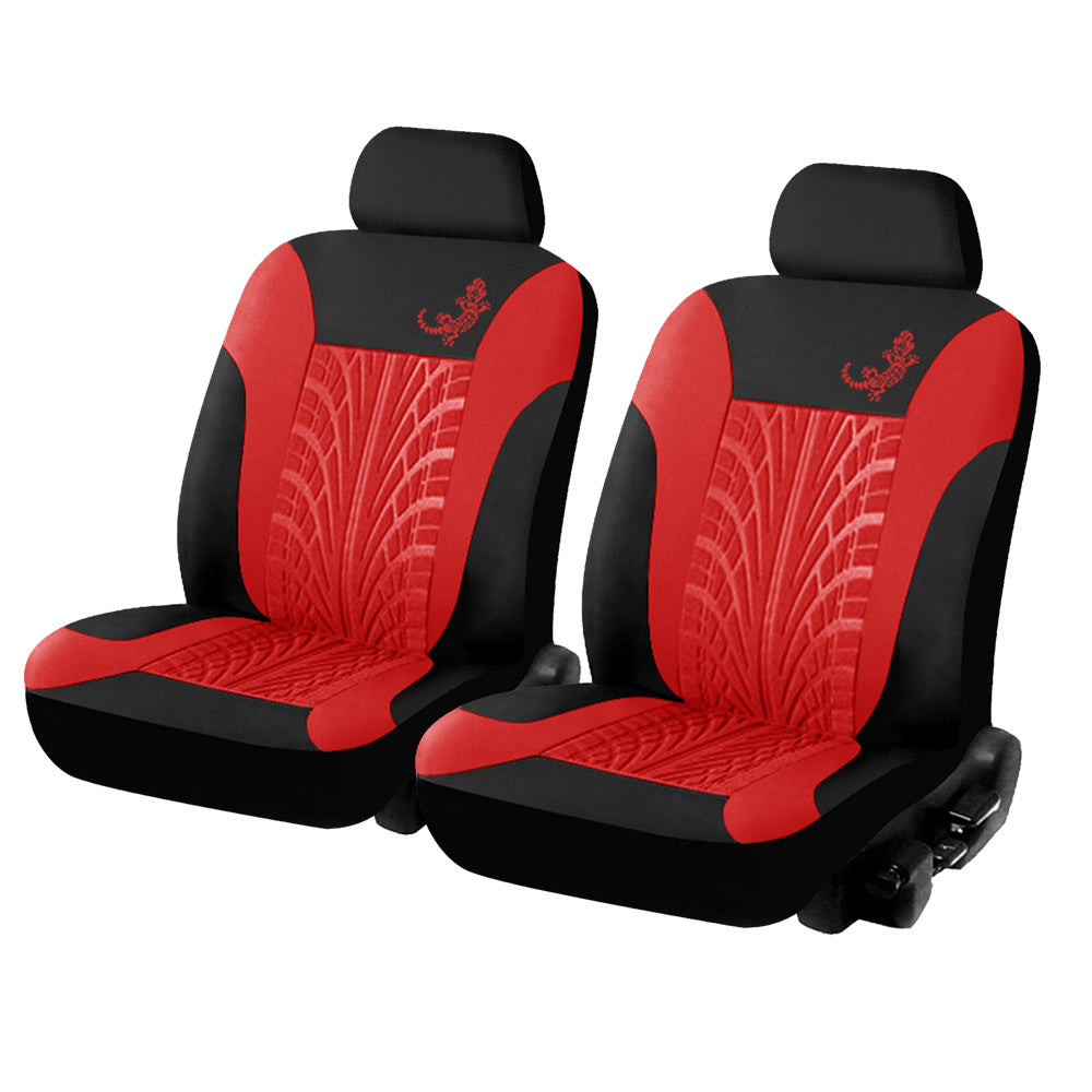 Housse de siège universelle pour voiture, 9 pièces en tissu maille Gecko