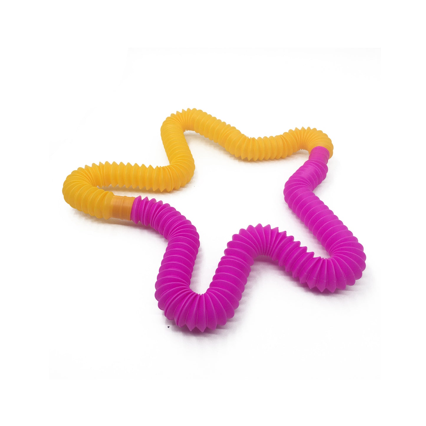 Bobine de Tube en plastique coloré, jouet magique créatif pour enfants, cercle, jouets amusants, développement précoce, jouet éducatif pliant
