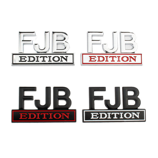 New Hot Sale Car FJB Modified Standard Badge