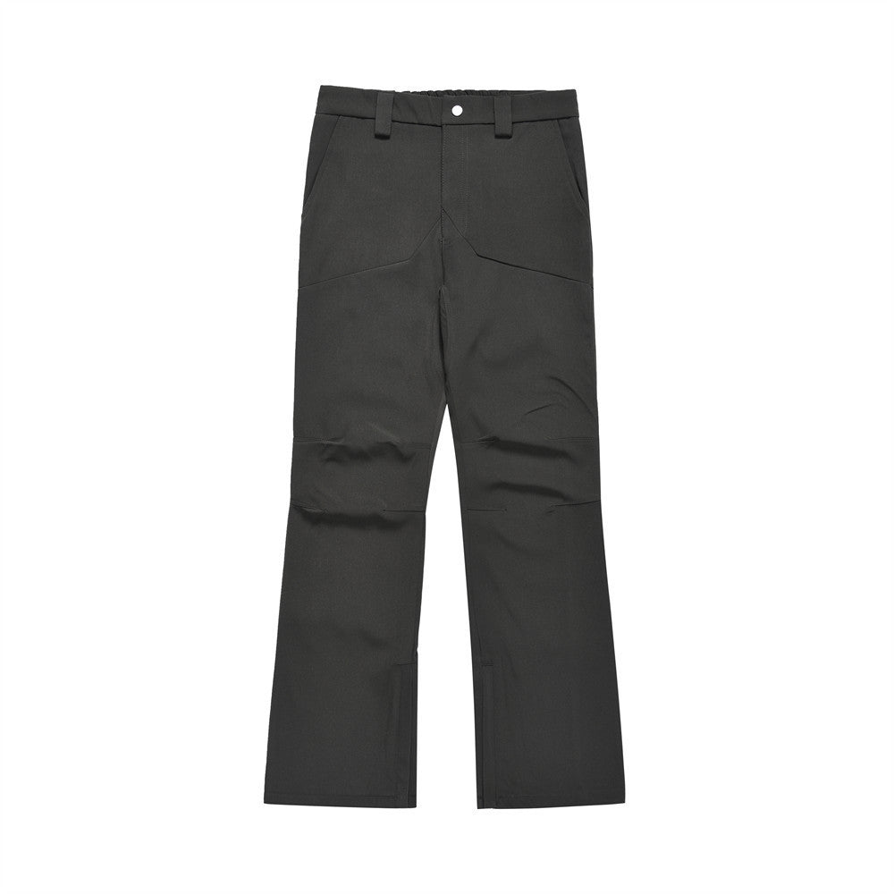 Fashion American Solid Color Casual Pants Men
