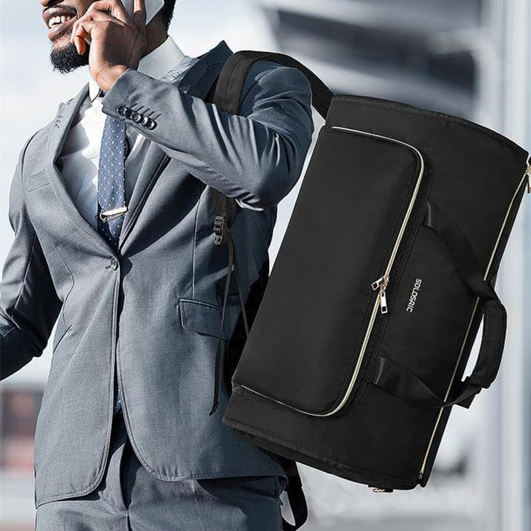 Costume de voyage sac anti-poussière Convertible résistant à l'usure sac à dos de rangement pliant