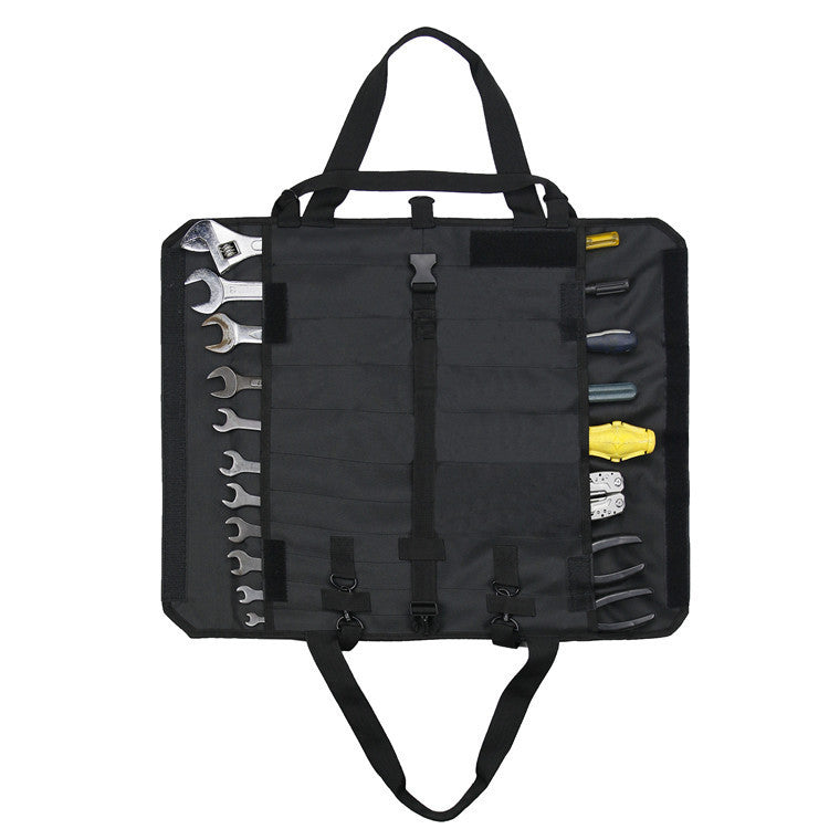 Bolsa grande para colgar en el coche, almacenamiento de herramientas para el coche con múltiples bolsillos