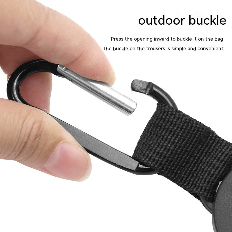 Porte-clés antivol rétractable à haute élasticité