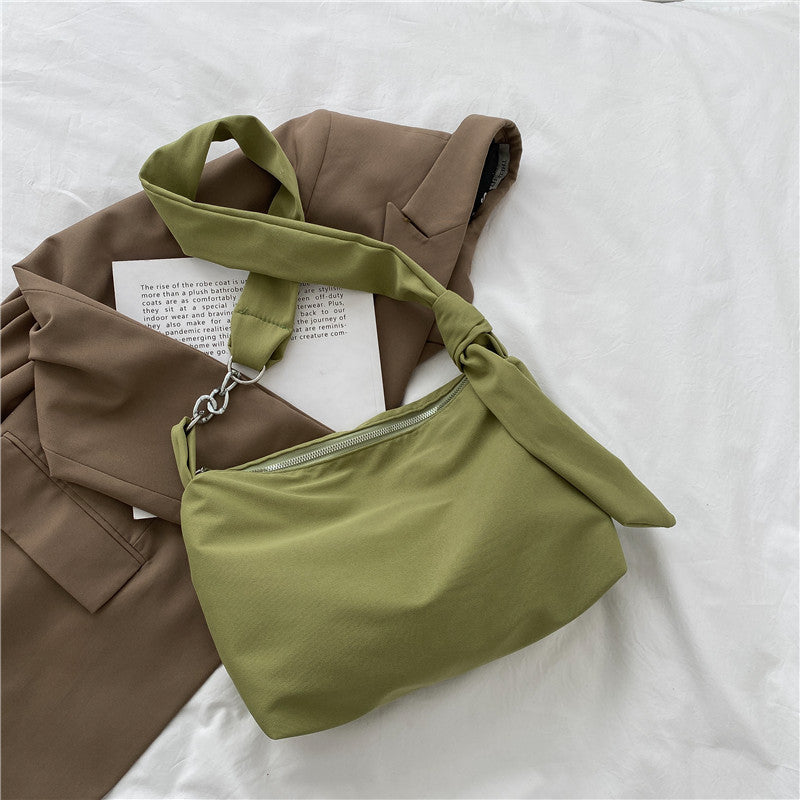 Sac à bandoulière pour femme en toile Campus élégant assorti avec tout Minority