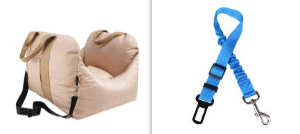 Siège de transport de voiture pour chien, panier étanche, Portable, sécurité de voyage, sacs suspendus en maille, lits et canapés respirants