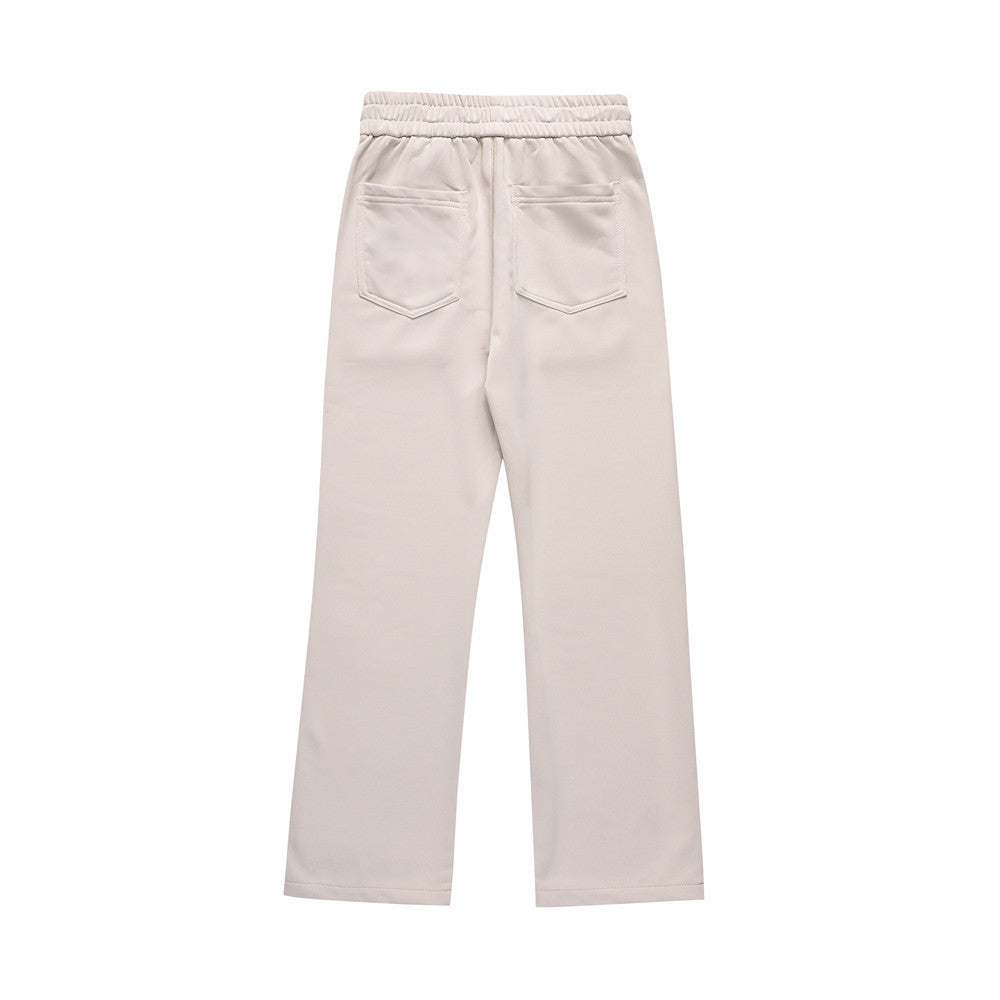 Fashion Slightly Flared Casual Pants Men's