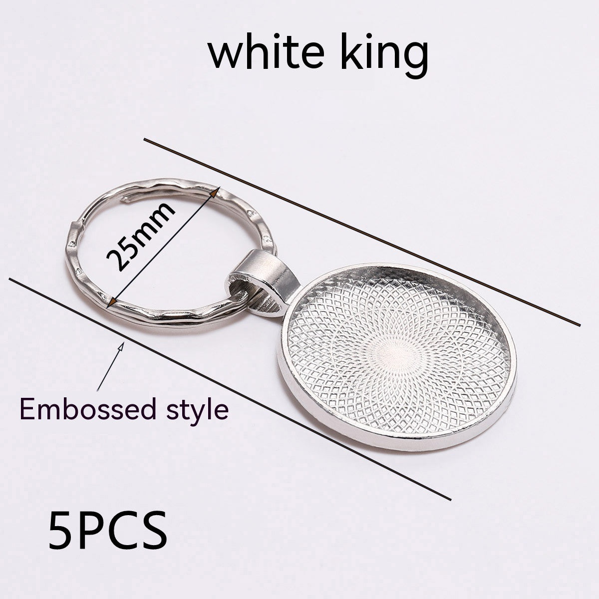 Porte-clés écologique sans Nickel, Support de Base en pierre de temps, pendentifs de clé