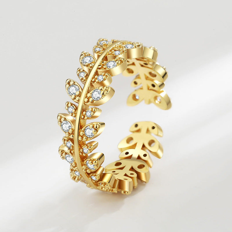 Bague femme mode Style japonais luxe doux haut sens