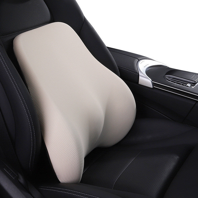 Protector lumbar del cuello de la espuma de la memoria del espacio del reposacabezas del coche del diseño ergonómico