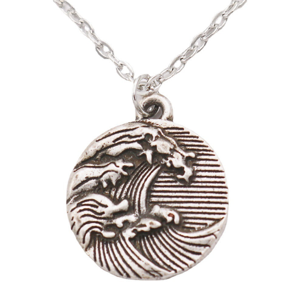 Collier de pulvérisation vintage hawaïen à la mode