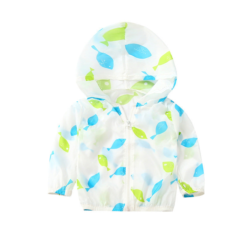 Vêtements de protection solaire pour enfants, vêtements de peau fins et respirants