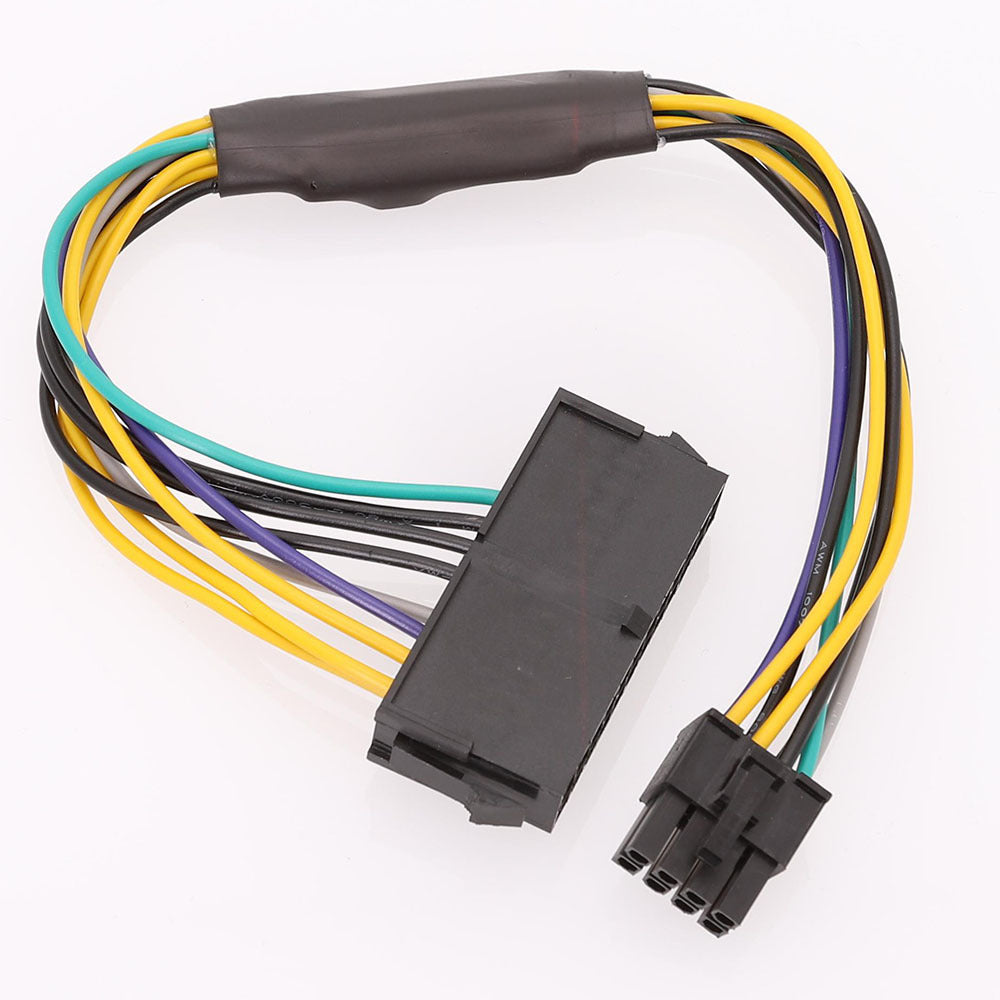 Convient pour Optiplex 3020 7020 9020 cordon d'alimentation 8 broches ligne ATX 24P à 8P