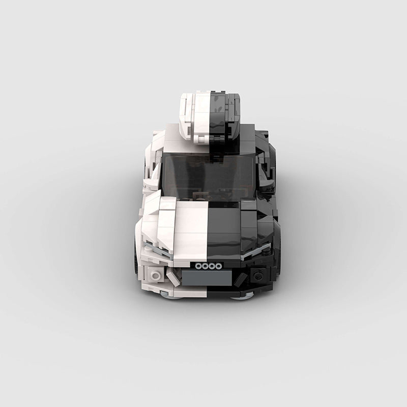 Particle Moc Puzzle Education Assembly Diy