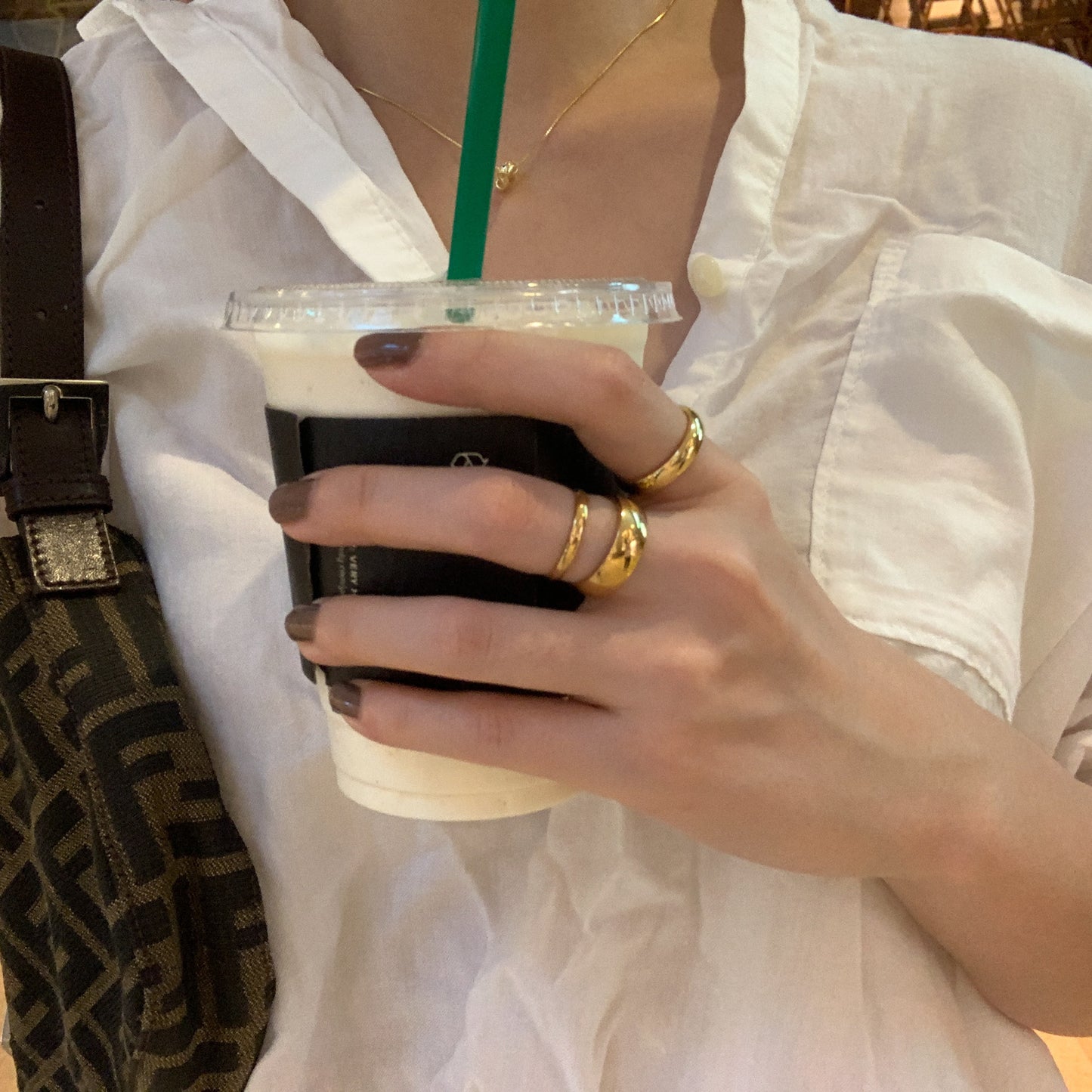 Fashion Personalized Glossy Ring For Women