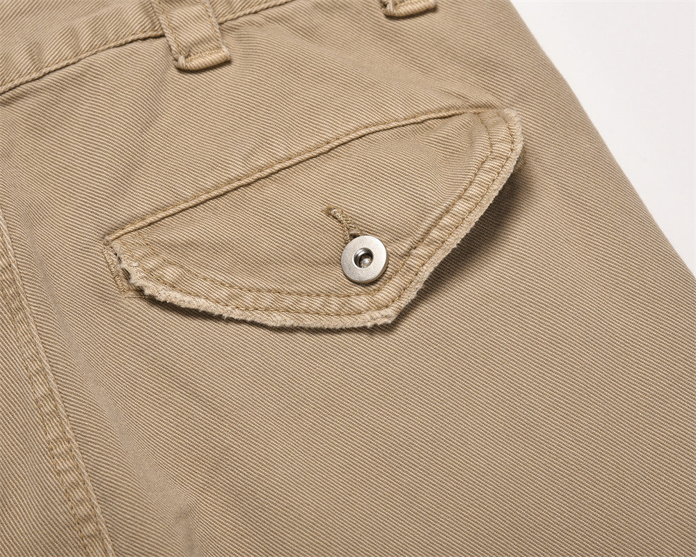 Fashion Work Clothes Casual Men's Wide-leg Pants