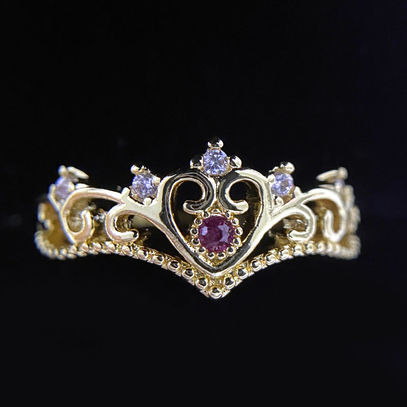 Anillo de niña azul océano suave de Wendy's Life medieval