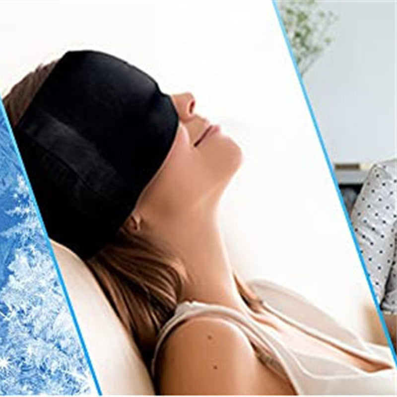 Mascarilla para ojos en gel para aliviar el dolor de cabeza