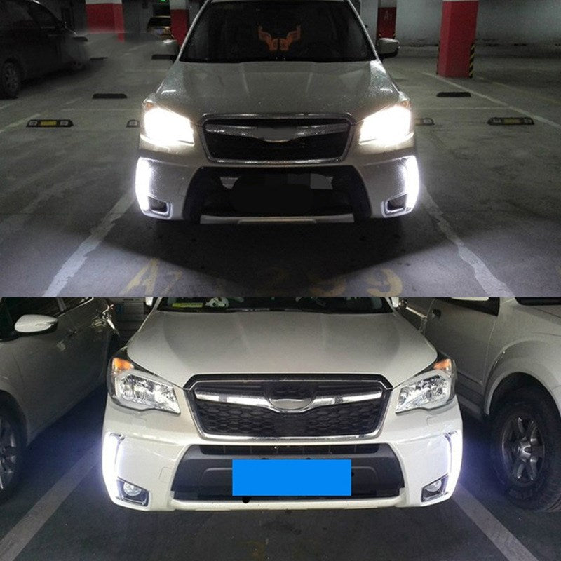 Modification des feux de jour de la Subaru Forester