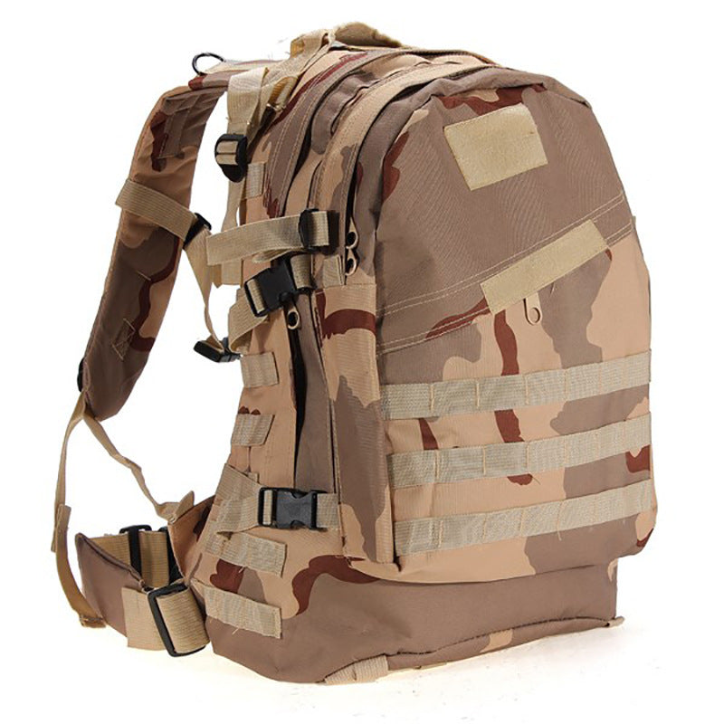Usine en gros multifonctionnel 3D sac à dos sac d'alpinisme en plein air randonnée sac à dos armée ventilateur tactique double sac à bandoulière