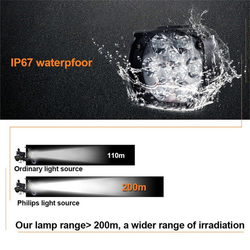 Éclairage de moto 9LED haute puissance