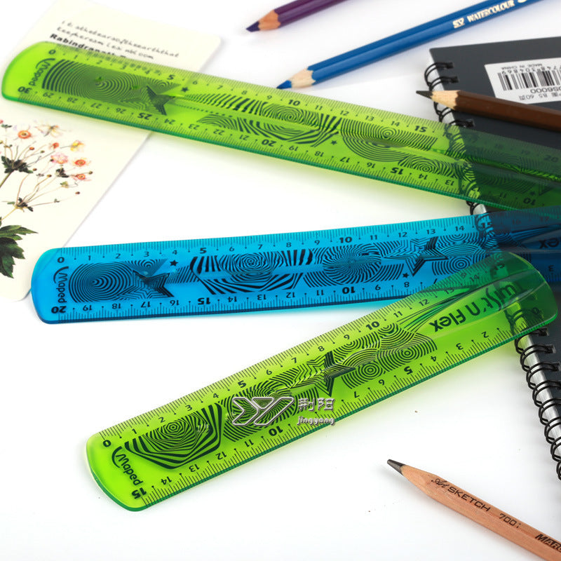 Règle en plastique règle souple 30 cm