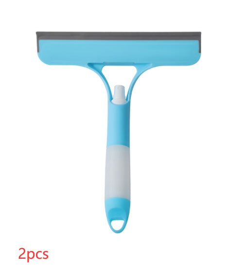 Grattoir à verre à jet d'eau double face domestique