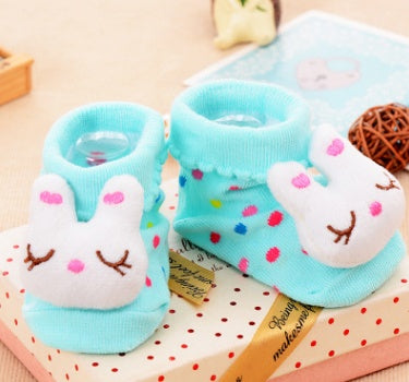 Chaussettes bébé en coton chaussettes de noël pour nouveau-nés cadeau Lot Animal antidérapant avec semelles en caoutchouc pour enfant garçon fille nouveau-né chaussettes bébé 