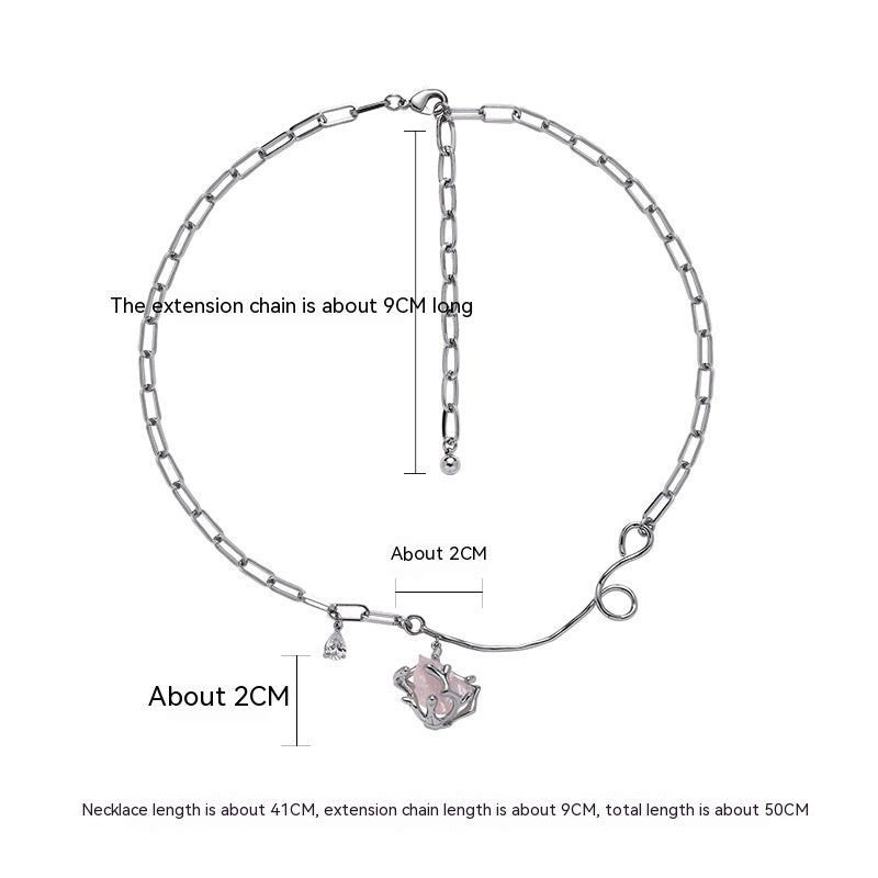 Pendientes originales de la serie Metal Rose