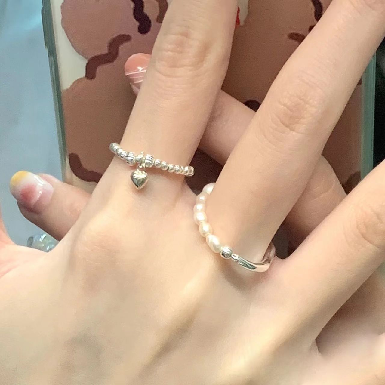 Women's Adjustable Ins Niche Design Ring