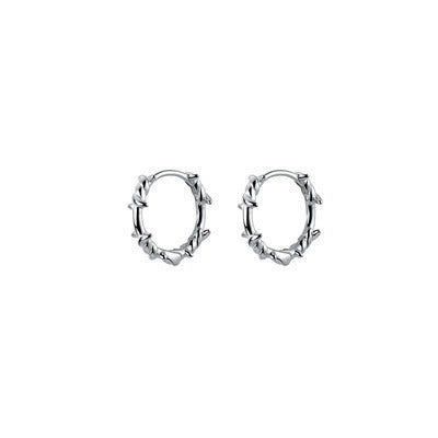 Simple and irregular woven wrapped ear buckle
