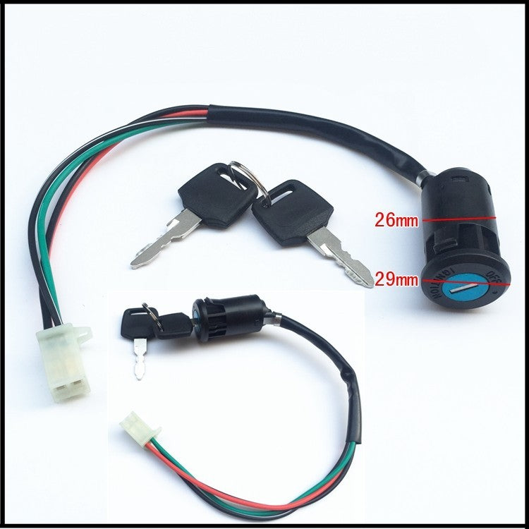Accessoires de voiture, serrure de porte électrique étanche, clé de contact de démarrage