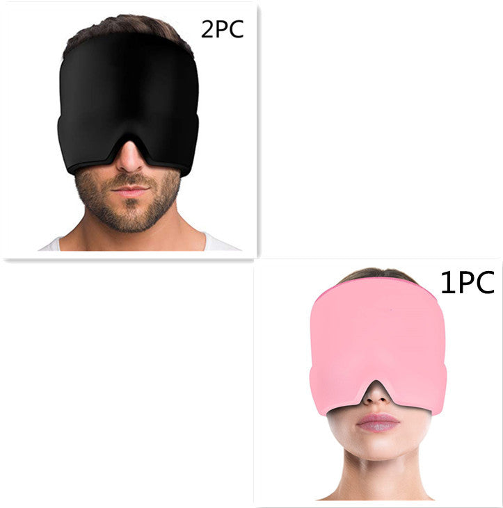 Mascarilla para ojos en gel para aliviar el dolor de cabeza