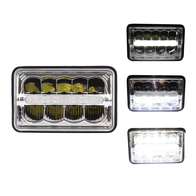Faro de coche Luz LED para coche Luz cuadrada de 5 pulgadas 