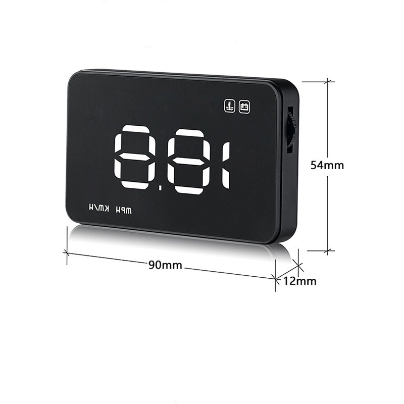 Voiture à affichage tête haute