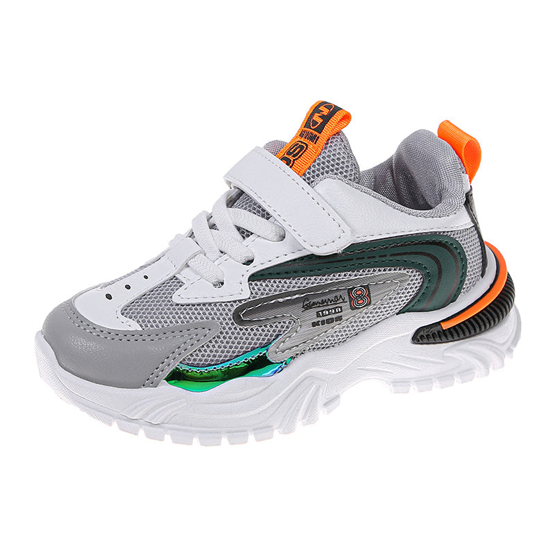 Chaussures de course respirantes en maille à la mode pour garçons