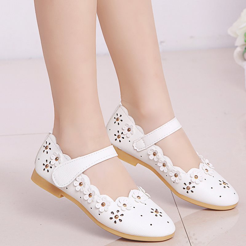 Chaussures princesse plates pour filles