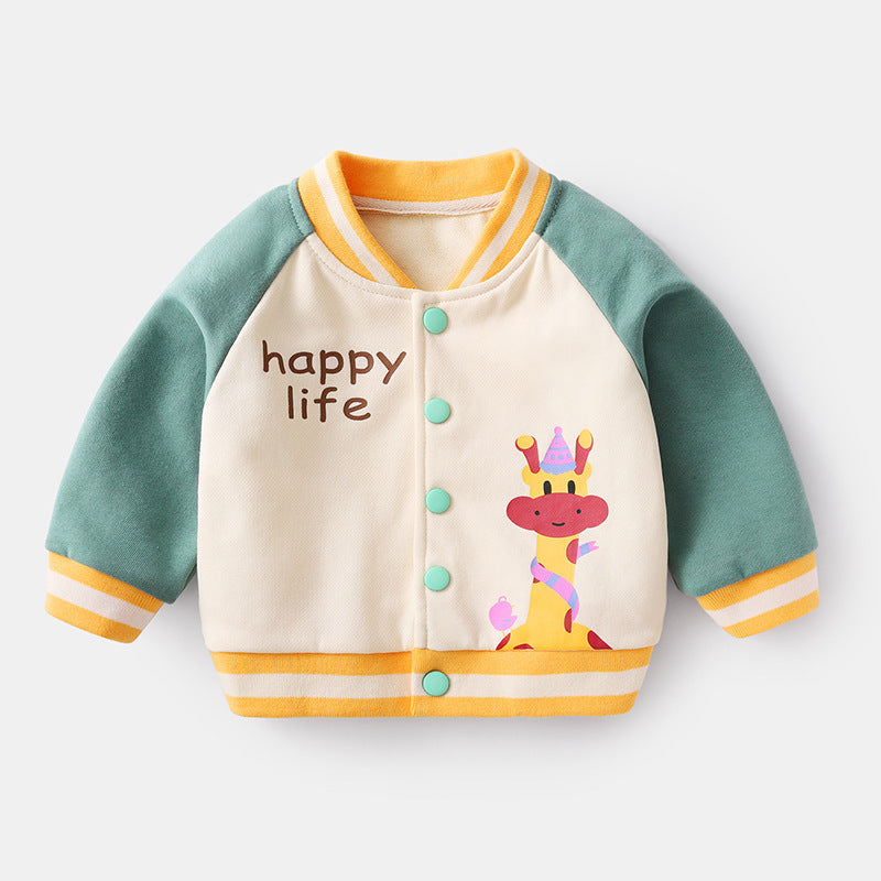Veste pour bébé, vêtements de printemps et d'automne, veste pour tout-petits, vêtements pour garçons