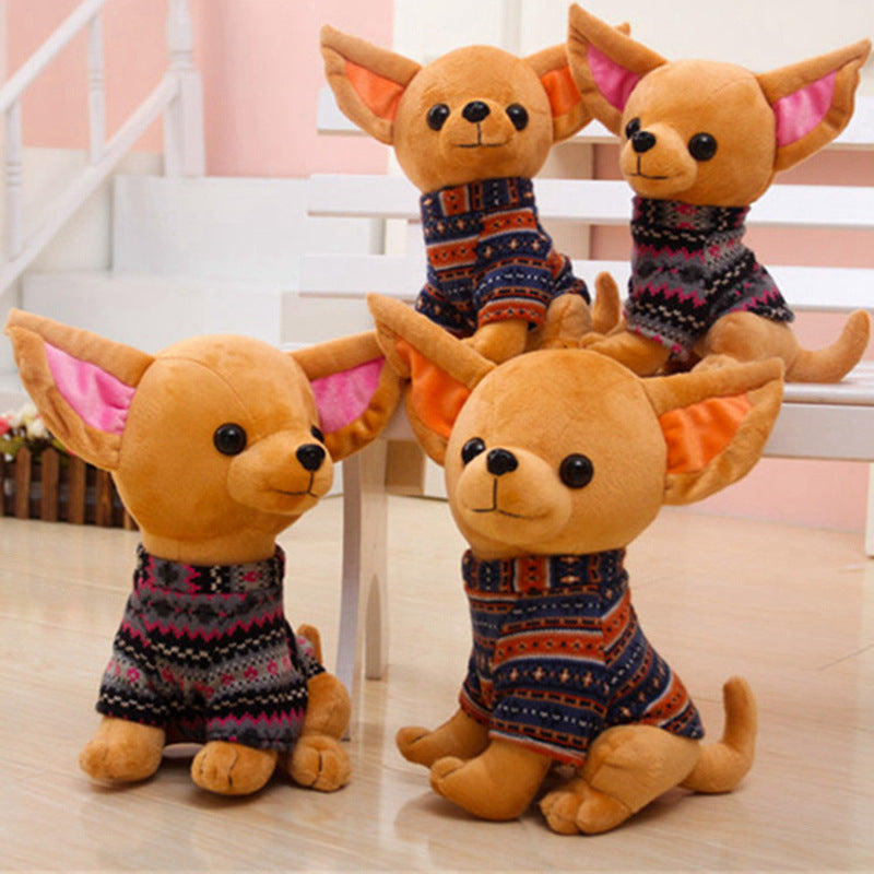 Muñeca de perro juguetes de peluche