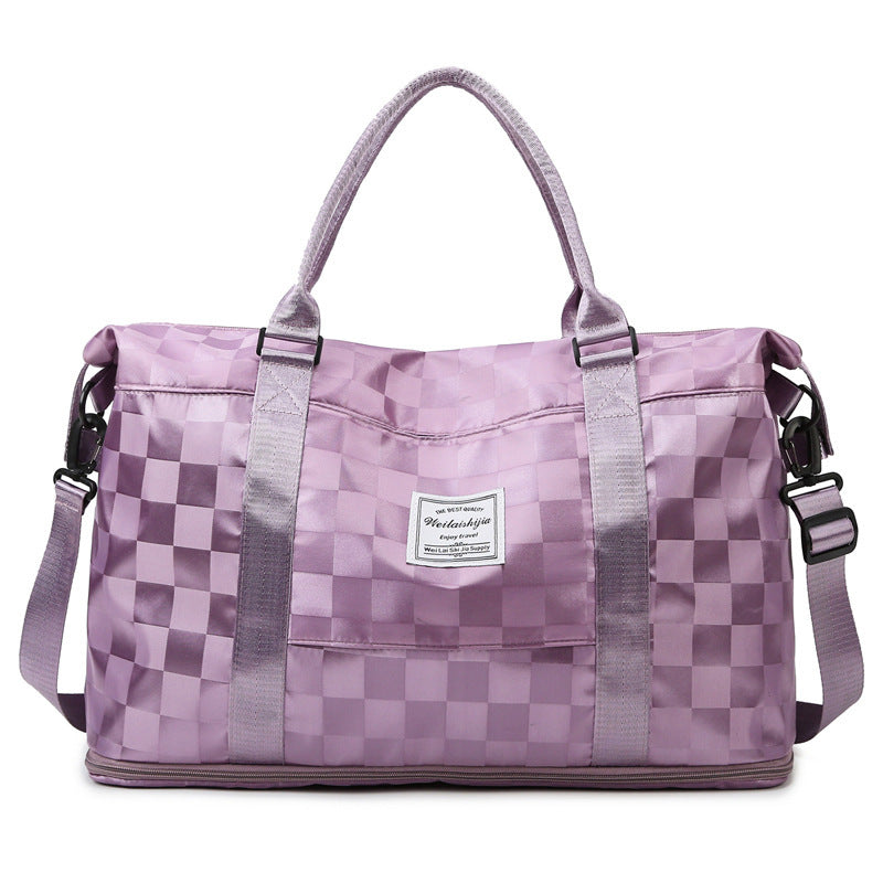 Sac à bagages léger de grande capacité, Portable, séparation sèche et humide, voyage