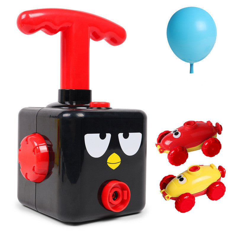 Power Balloon Launch Tower Toy Puzzle  Education Inertia Air Power Balloon Car Science Experimen Toy For Children Gift
