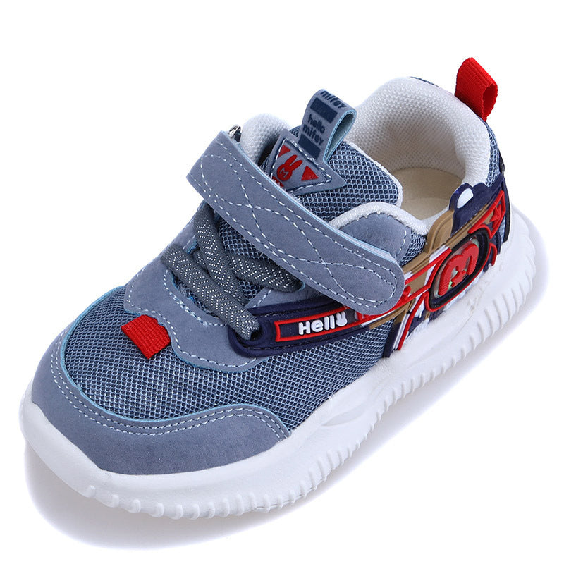 Chaussures filet de santé à semelles solides pour chaussures fonctionnelles pour enfants