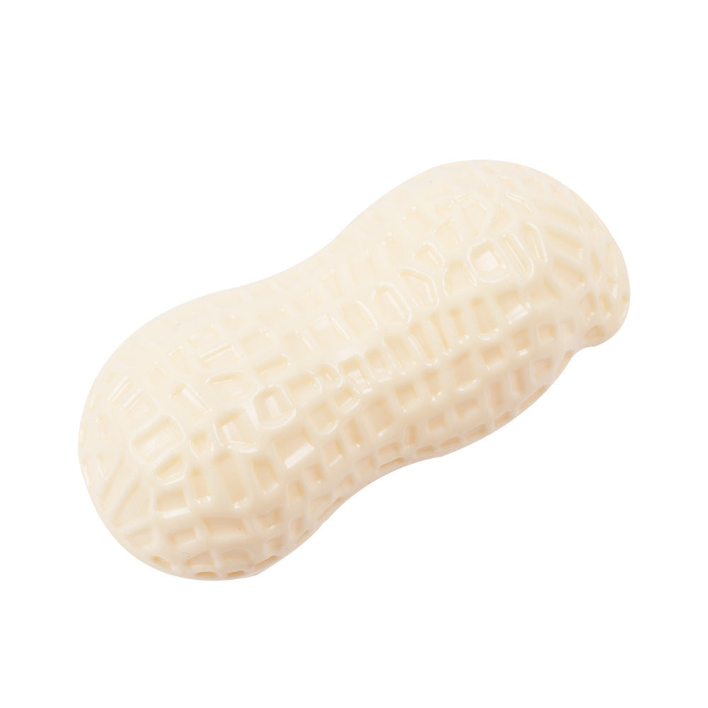 Jouets grinçants amusants pour chiens de compagnie, pour petits chiens moyens, résistant aux morsures, chiot, chat, jouets pour animaux de compagnie, en caoutchouc, cacahuètes, jouet à mâcher pour dents propres