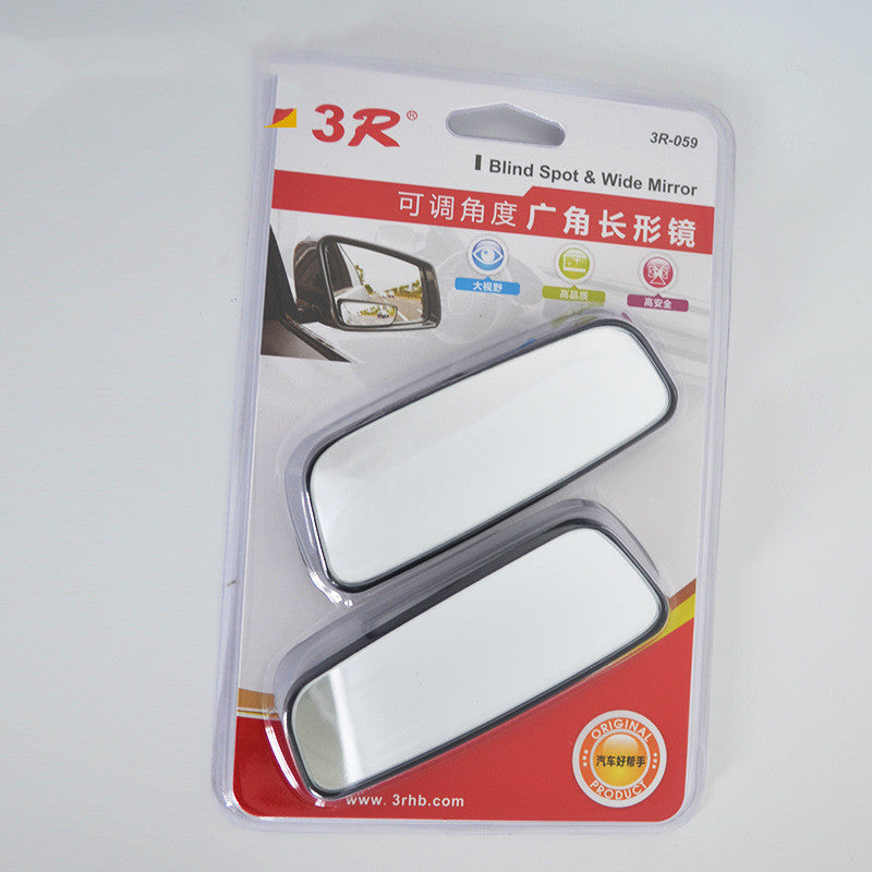 Espejo retrovisor con superficie curva, espejo de adaptación, ángulo ajustable auxiliar inverso