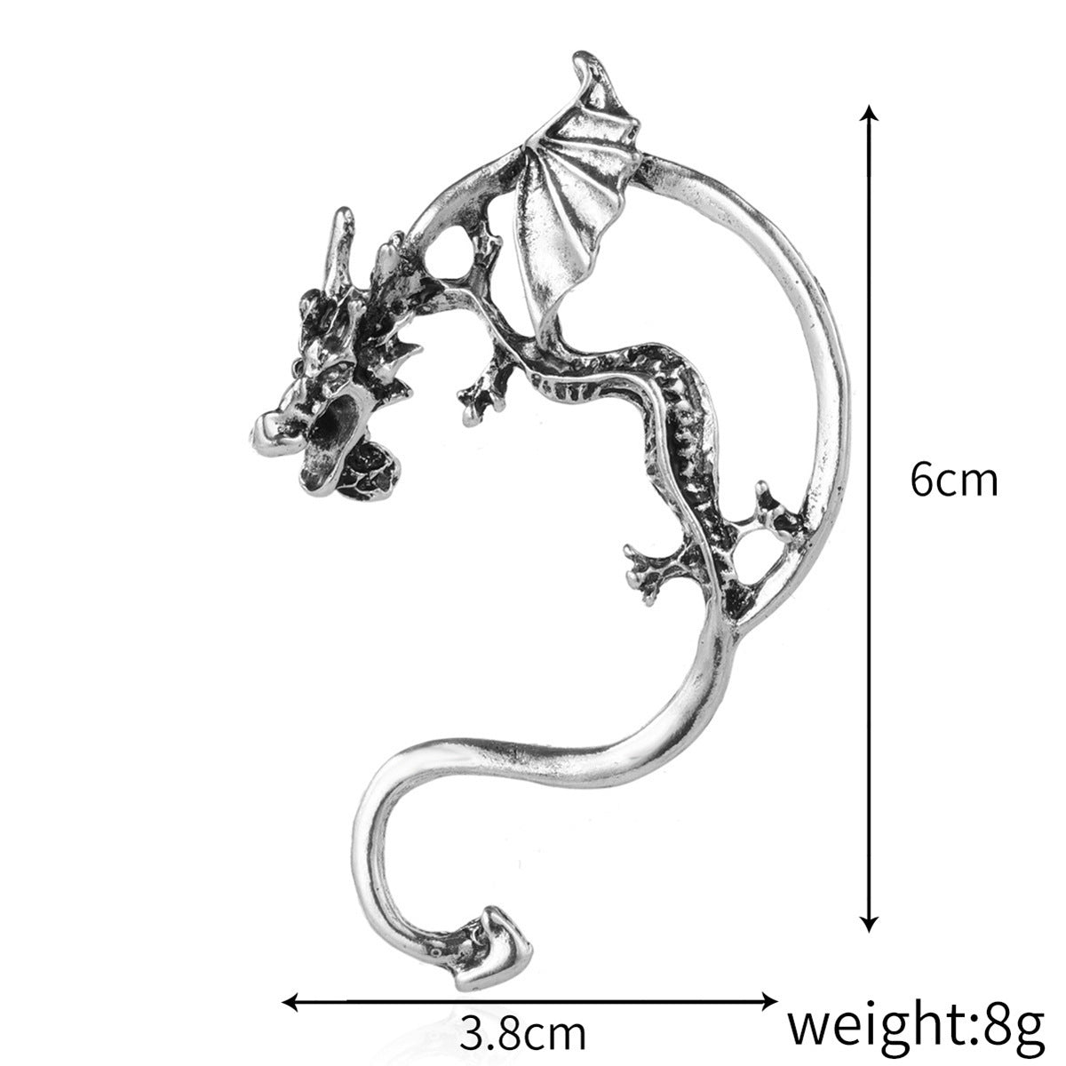 Ailes de fée à la mode, oreille de Dragon suspendue